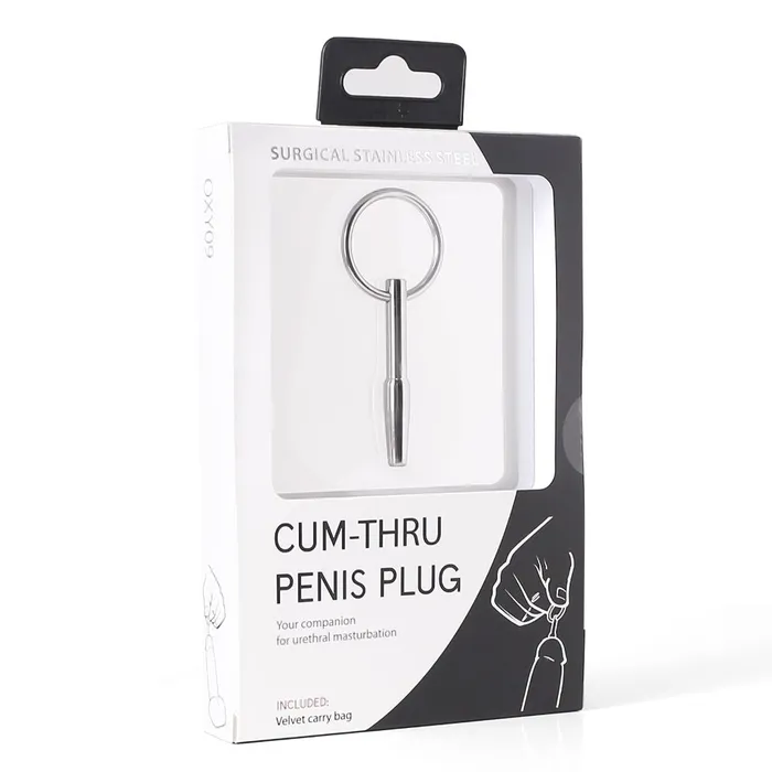 US STOCK Male Sex Toys OXY09 CumThru Penis Plug