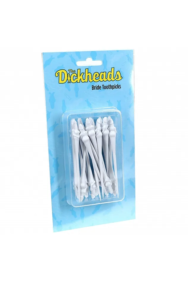 Vibrators Shots Toys The Dickheads Bride Toothpicks White Shots Toys