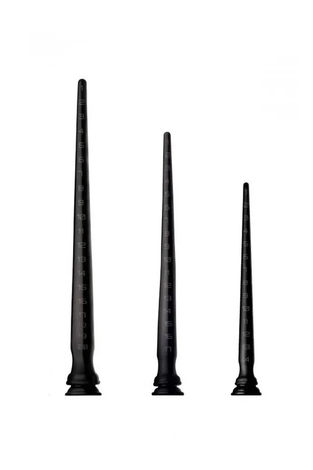 XR Brands Hosed Tapered Anal Snake Dildo Assorted Sizes XR Brands Anal