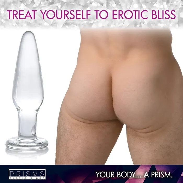 3pc Dosha Glass Anal Plug Kit Prisms Erotic Glass Anal