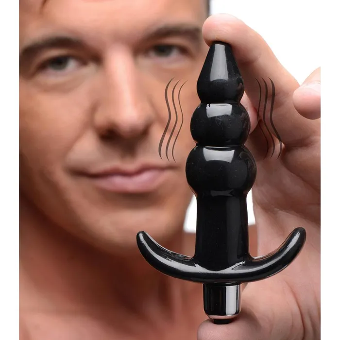 Anal Frisky Ribbed Vibrating Butt Plug