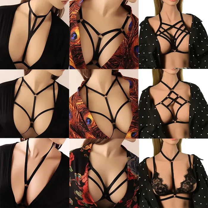 Dashdiamondx Harness Belt Bra Female Sex Toys