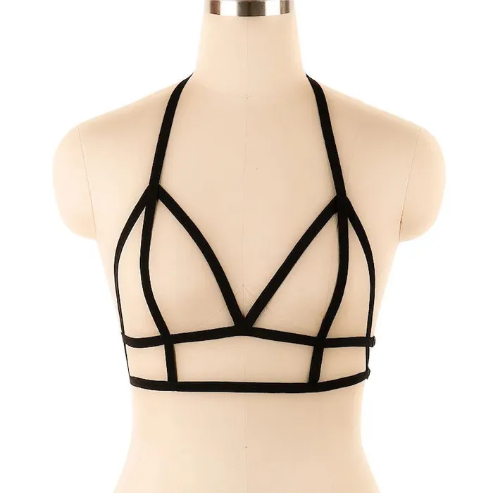 Dashdiamondx Harness Belt Bra Female Sex Toys