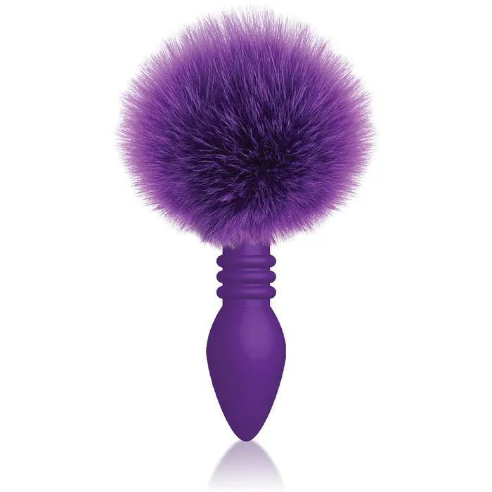 Icon Brands Anal The 9s Cottontails Silicone Bunny Tail Butt Plug Ribbed Purple Icon Brands Anal The 9s Cottontails Silicone Bunny Tail Butt Plug Ribbed Purple