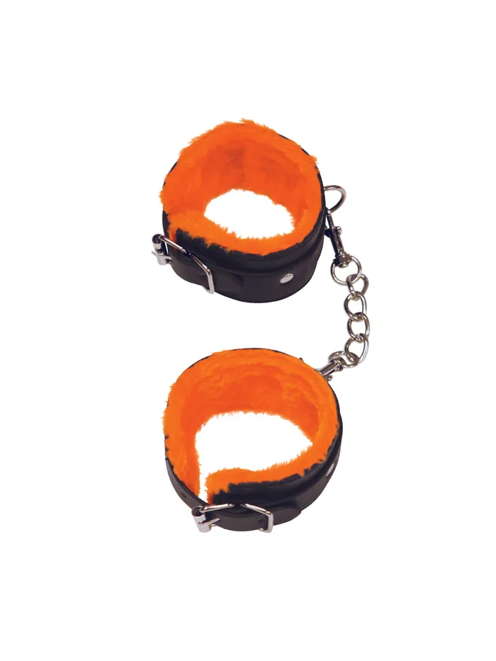 Icon Brands Anal The 9s Orange Is the New Black Love Cuffs Wrist Black
