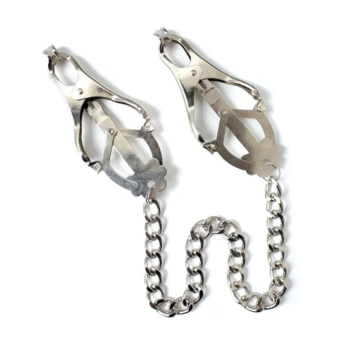 LAZADASEXTOYS Couples New Clover Style Metal Nipple Clamps Bondage Gear Nipple Clips Massager Stimulator Sex Toys for Women Breast Sex Game 10 LAZADASEXTOYS Couples New Clover Style Metal Nipple Clamps Bondage Gear Nipple Clips Massager Stimulator Sex Toys for Women Breast Sex Game 10