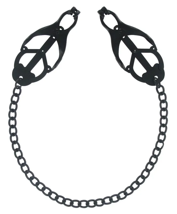 LAZADASEXTOYS Couples New Clover Style Metal Nipple Clamps Bondage Gear Nipple Clips Massager Stimulator Sex Toys for Women Breast Sex Game 10