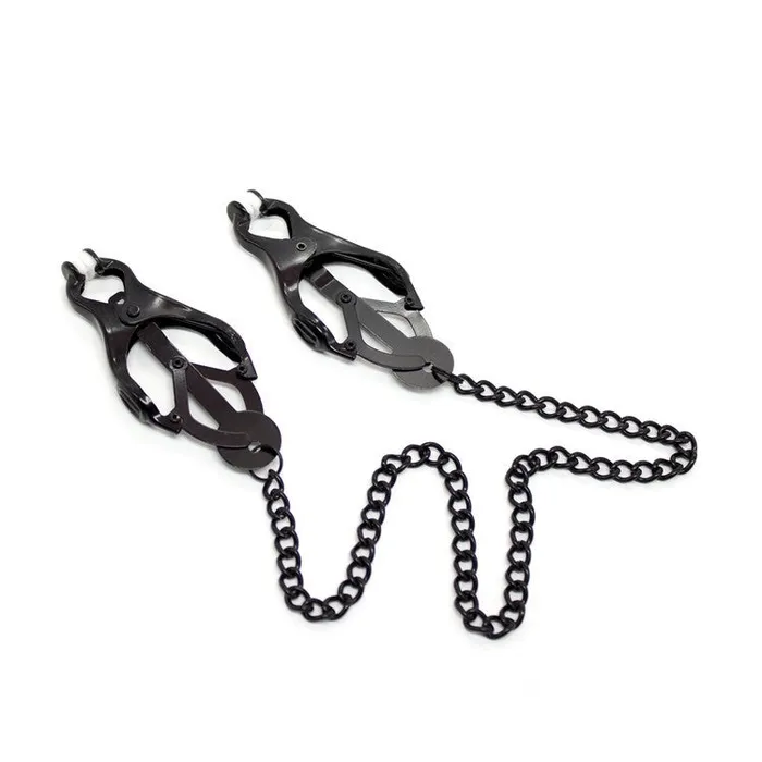 LAZADASEXTOYS Couples New Clover Style Metal Nipple Clamps Bondage Gear Nipple Clips Massager Stimulator Sex Toys for Women Breast Sex Game 10