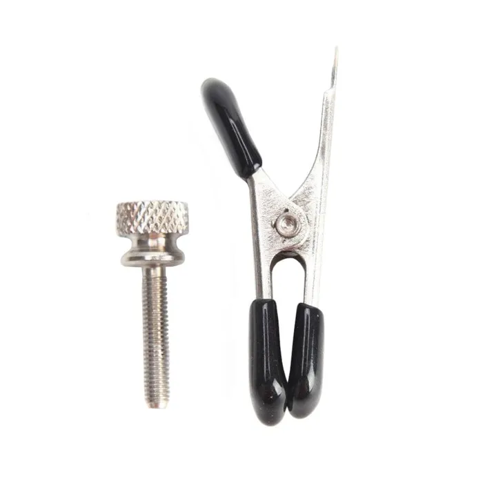 Lovegasm Female Sex Toys Adjustable Metal Nipple Clamps