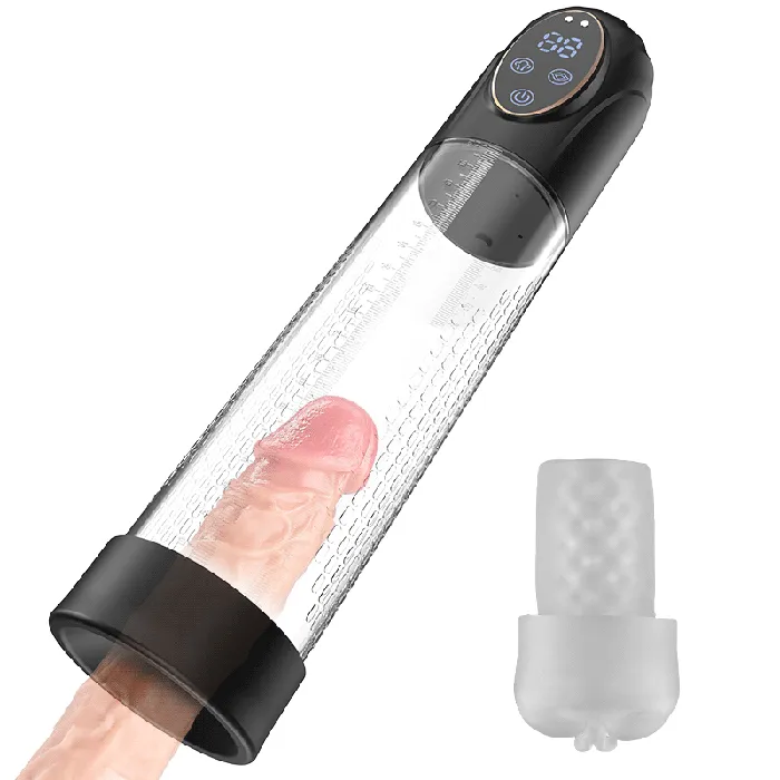 Male Sex Toys AcmeJoy Mergano Sucking Erection Penis Pump