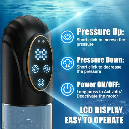 Male Sex Toys AcmeJoy Mergano Sucking Erection Penis Pump