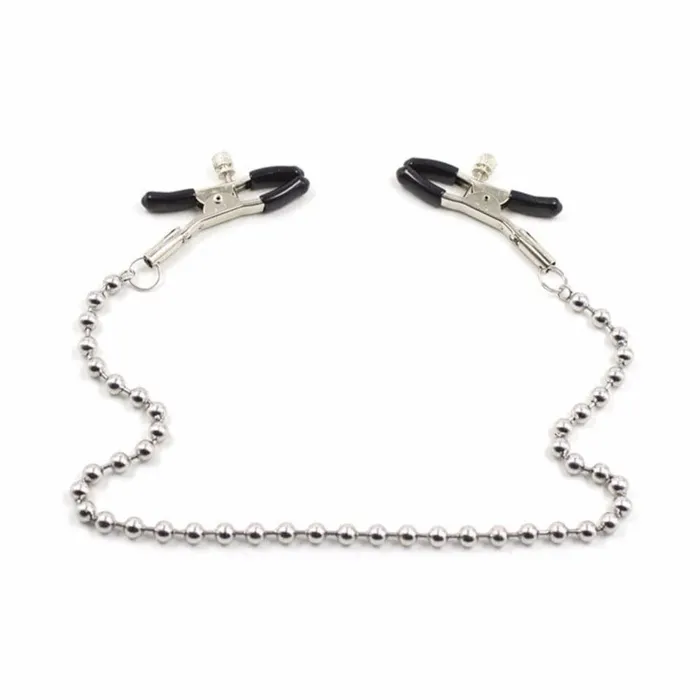 Male Sex Toys Badass Clamps With Chain Lovegasm