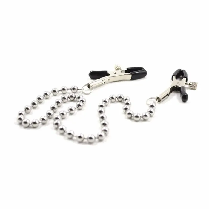 Male Sex Toys Badass Clamps With Chain Lovegasm