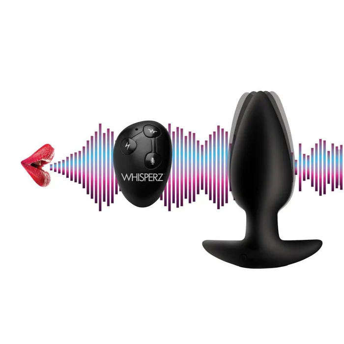 Male Sex Toys Whisperz Voice Activated 10X Vibrating Butt Plug with Remote Control Male Sex Toys Whisperz Voice Activated 10X Vibrating Butt Plug with Remote Control