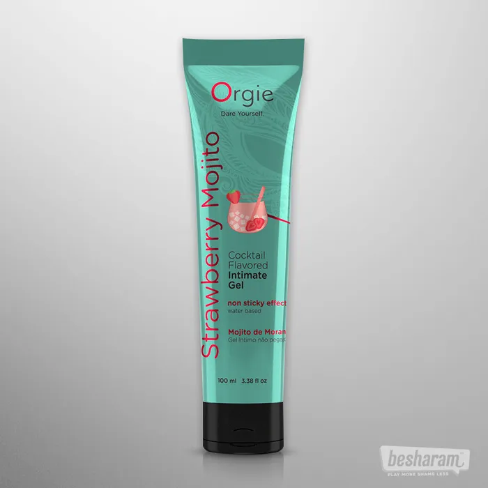 Orgie Lube Tube Cocktail Flavored Lube Orgie Vibrators