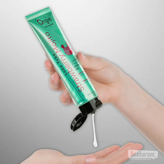 Orgie Lube Tube Cocktail Flavored Lube Orgie Vibrators