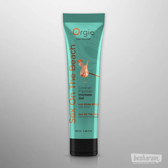 Orgie Lube Tube Cocktail Flavored Lube Orgie Vibrators