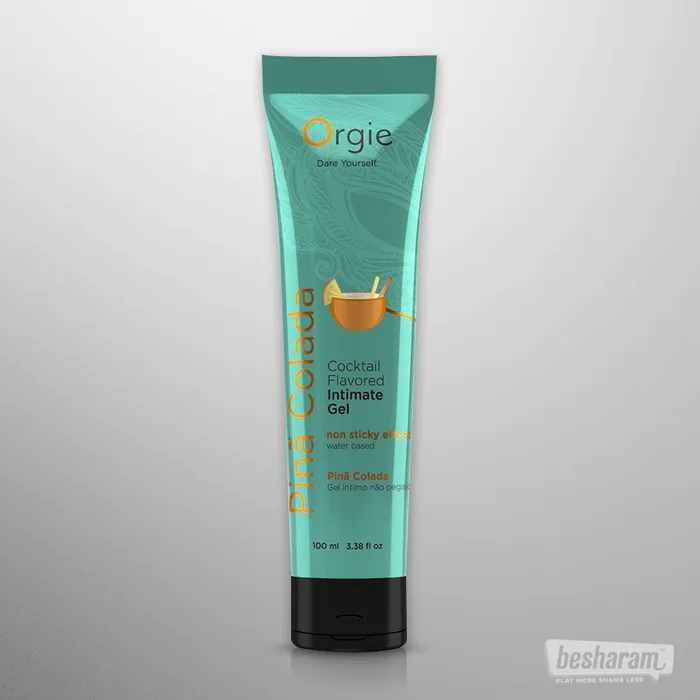 Orgie Lube Tube Cocktail Flavored Lube Orgie Vibrators