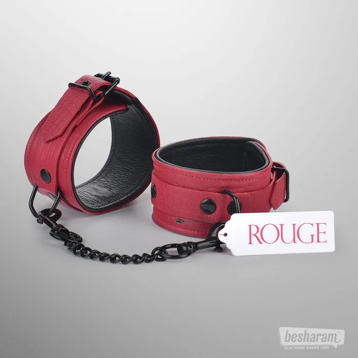Restraints Rouge Rouge Leather Ankle Cuffs