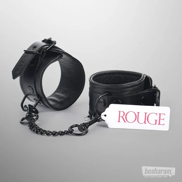 Restraints Rouge Rouge Leather Ankle Cuffs