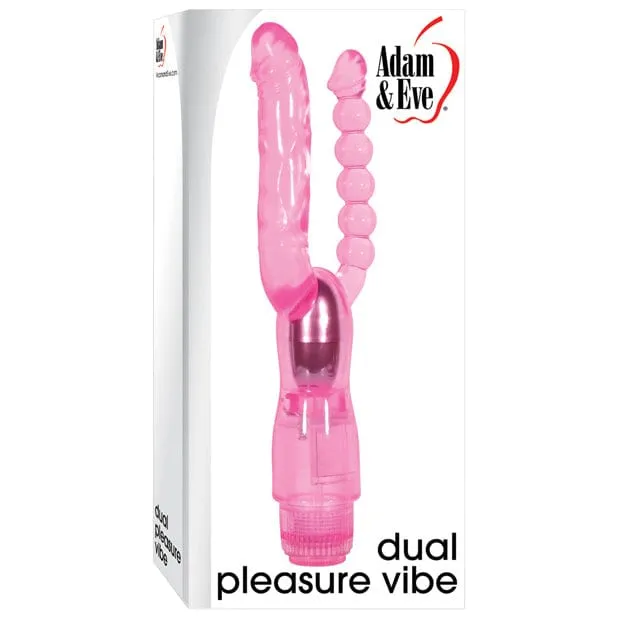 Adam Eve Vibrators Adam Eve Dual Pleasure Vibe Pink