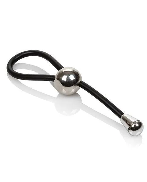 Anal Ez Cinch Silicone Lasso Black California Exotic Novelties