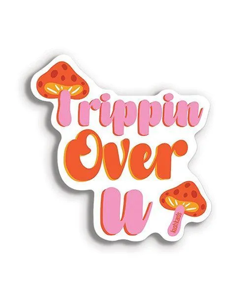 Anal Kush Kards LLC Trippin Over U Naughty Sticker Pack Of 3