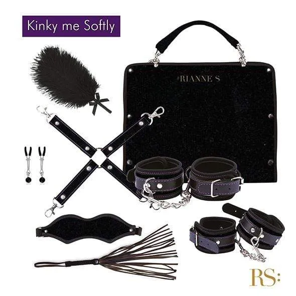 Anal Rianne S Kinky Me Softly BDSM Set Black Rianne S