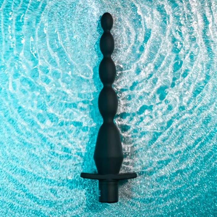 Anal Selopa Selopa Vibrating Butt Anal Beads Black