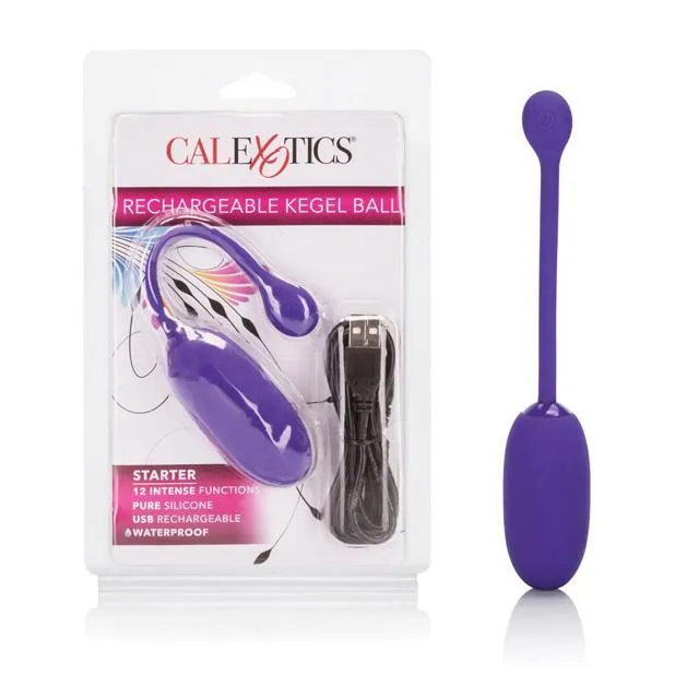 California Exotics Rechargeable Kegel Ball Starter Purple California Exotics Female Sex Toys California Exotics Rechargeable Kegel Ball Starter Purple California Exotics Female Sex Toys