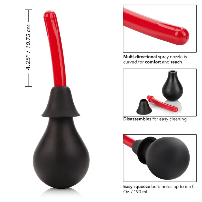 California Exotics Ultra Anal Douche Black California Exotics Anal