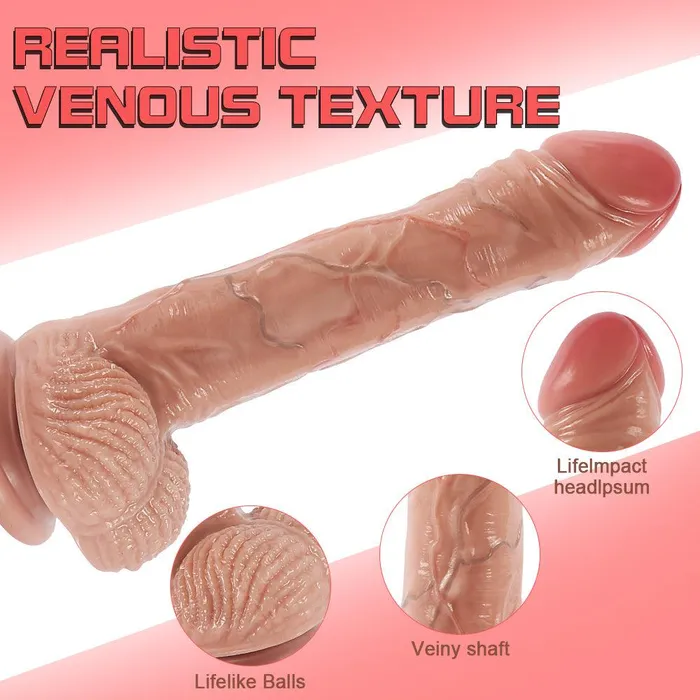 Dildos Propinkup Super Realistic Max Cock 3 Stretching 10 Vibration Lifelike Dildo propinkup