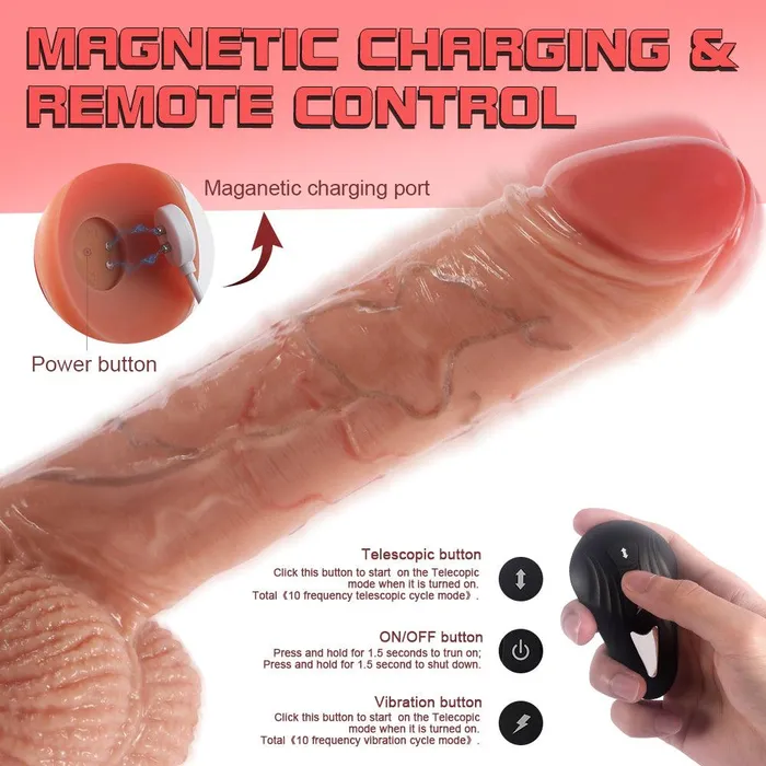 Dildos Propinkup Super Realistic Max Cock 3 Stretching 10 Vibration Lifelike Dildo propinkup