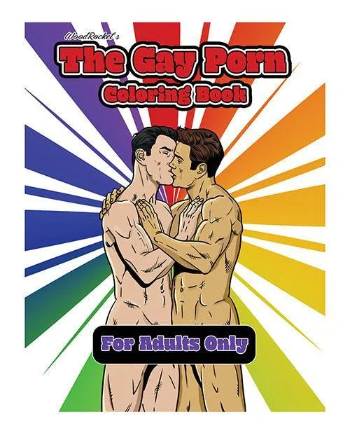 Dildos Wood Rocket LLC Wood Rocket The Gay Porn Adult Coloring Book