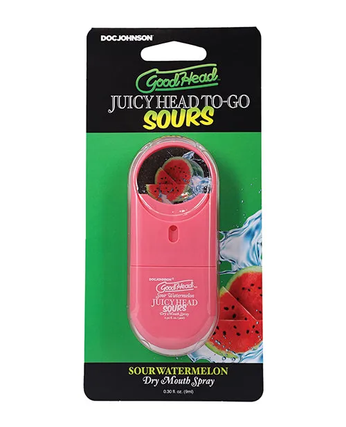 Doc Johnson Male Sex Toys GoodHead Juicy Head Dry Mouth Spray ToGo 30 oz Sour Watermelon Doc Johnson Male Sex Toys GoodHead Juicy Head Dry Mouth Spray ToGo 30 oz Sour Watermelon