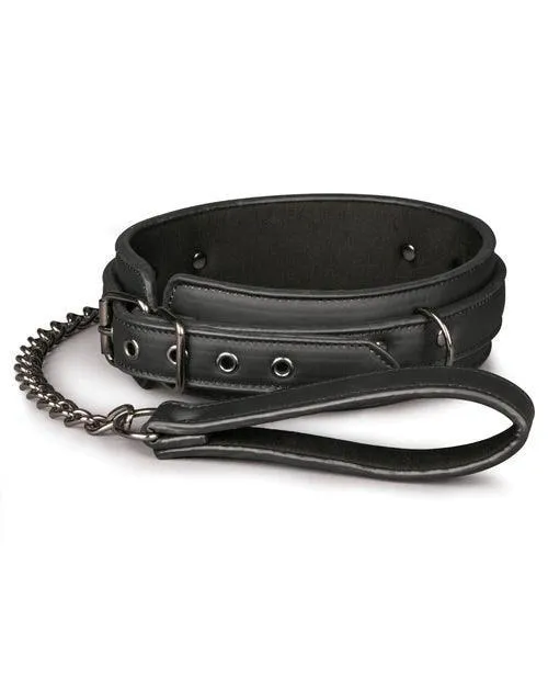 Easy Toys Fetish Collar wLeash Black Onedc Anal