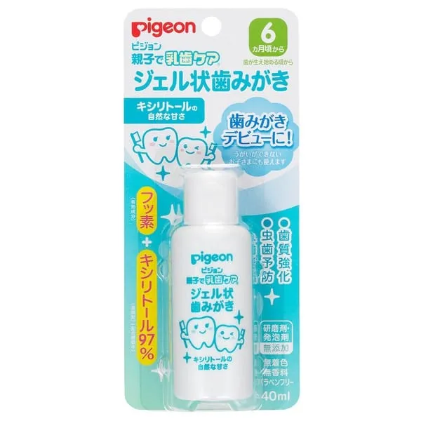 Enhancers Pigeon Pigeon Baby Tooth Care Gel Toothpaste