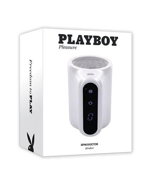 Evolved Novelties INC Male Sex Toys Playboy Pleasure Spin Doctor Stroker Frost Evolved Novelties INC Male Sex Toys Playboy Pleasure Spin Doctor Stroker Frost