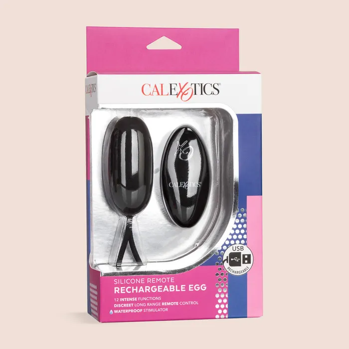 Female Sex Toys California Exotic Novelties LLC CalExotics Silicone Remote Rechargeable Egg silicone
