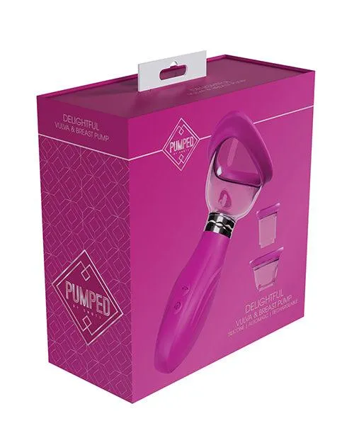 Female Sex Toys Shots America LLC Shots Pumped Delightful Clitoral Nipple Breast Pump