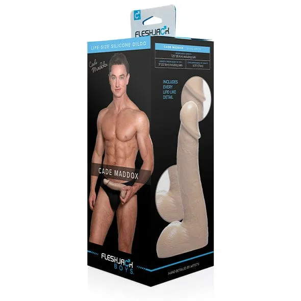 Fleshlight Dildos Fleshlight Fleshjack Boys Cade Maddox Dildo 9 Beige