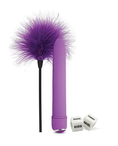 Global Novelties LLC Vibrators The Daily Vibe Clothing Is Optional Kit Purple