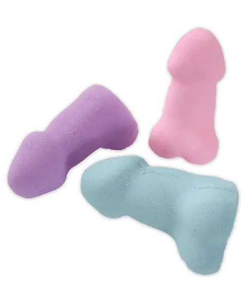 Hott Products Male Sex Toys Pecker Bath Bomb Pack Of 3