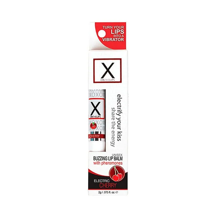 Javtoys Female Sex Toys Sensuva X ON the Lips Balm Electric Cherry