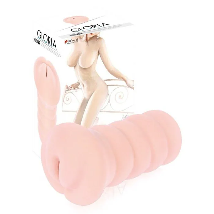 Kokos Dildos Kokos Gloria Double Layer Meiki Beige