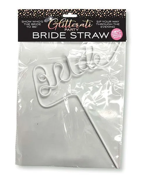 Little Genie Productions LLC Vibrators Glitterati Bride Straw White