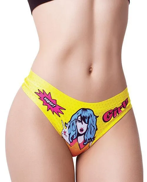 Mememe Comic Fans Printed Thong Mememe Usa LLC Male Sex Toys