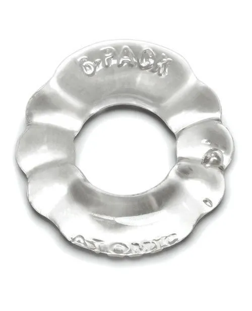 Oxballs Atomic Jock 6pack Shaped Cockring Blue Ox Designs LLCDba Oxballs Enhancers