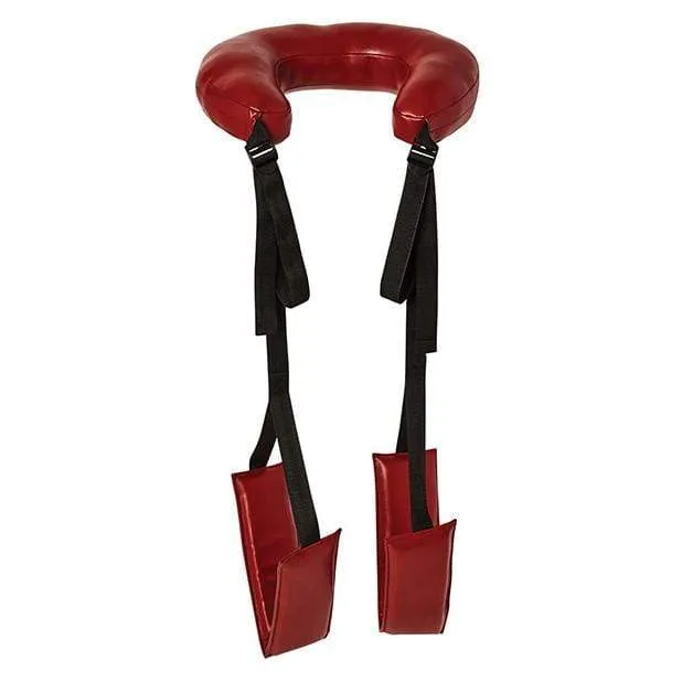 Sportsheets Vibrators Sportsheets Saffron Thigh Sling Red