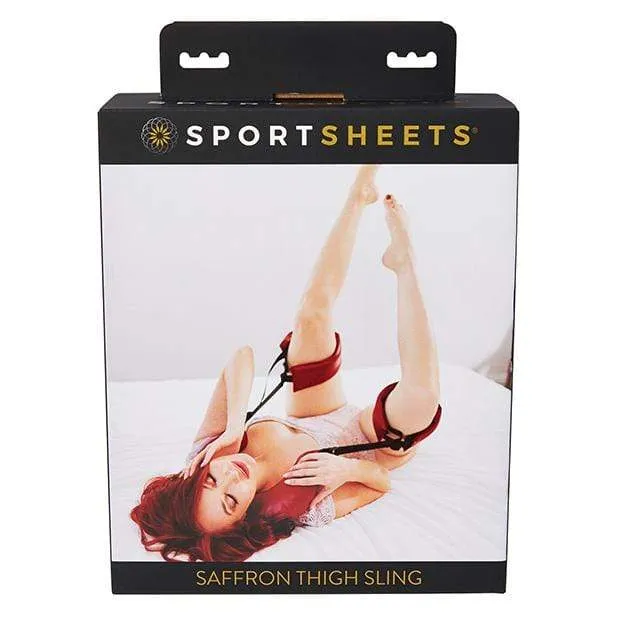 Sportsheets Vibrators Sportsheets Saffron Thigh Sling Red